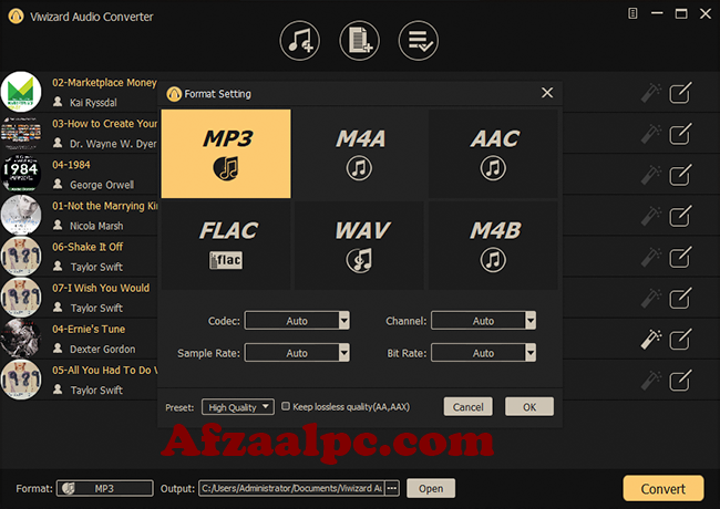viwizard music converter Registration Code Free Download