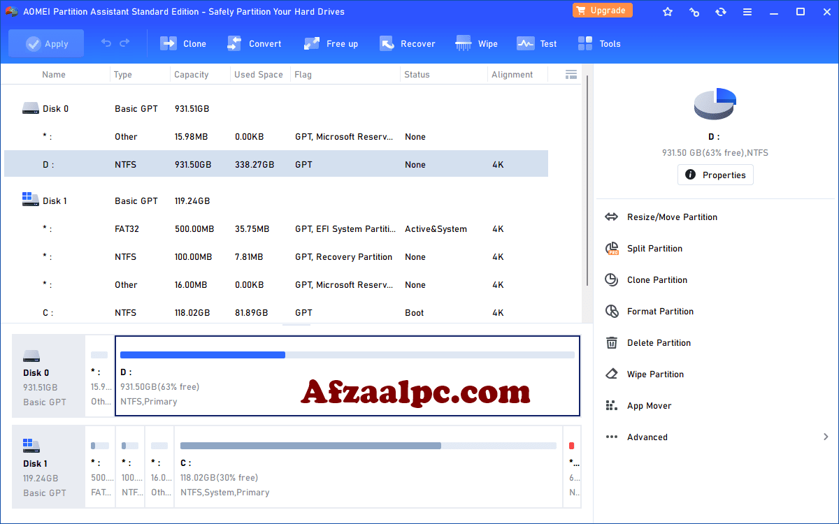 Aomei Partition Assistant Full Version Crack