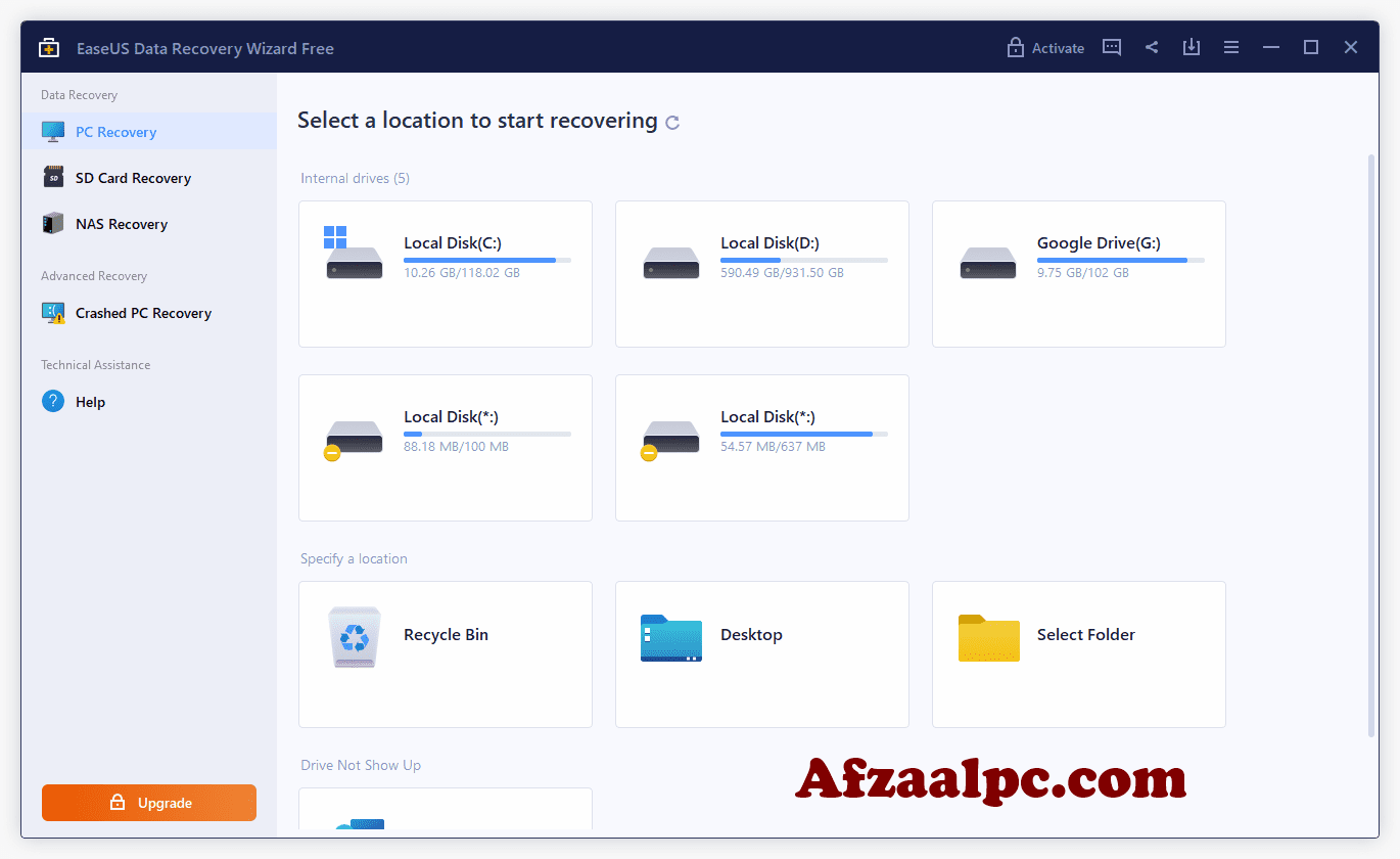 easeus data recovery wizard License Code Free Download 2024