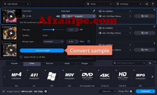 Movavi Video Converter Activation Key Free 2024