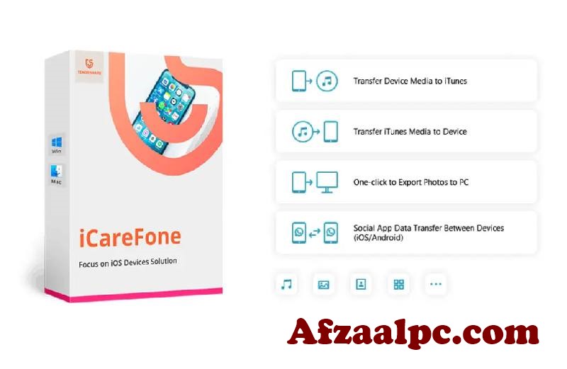 Tenorshare Icarefone crack free download 2024