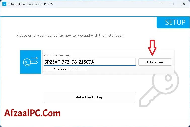 Ashampoo Backup Pro 25 Free License Code